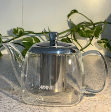 Load image into Gallery viewer, Beautiful Square Glass Teapot - 400mls
